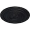 Ekena Millwork Pearl Ceiling Medallion (Fits Canopies up to 1 7/8"), Hand-Painted Steel Gray, 26 1/4"OD x 1 1/2"P CM26PESGS - alternate 2